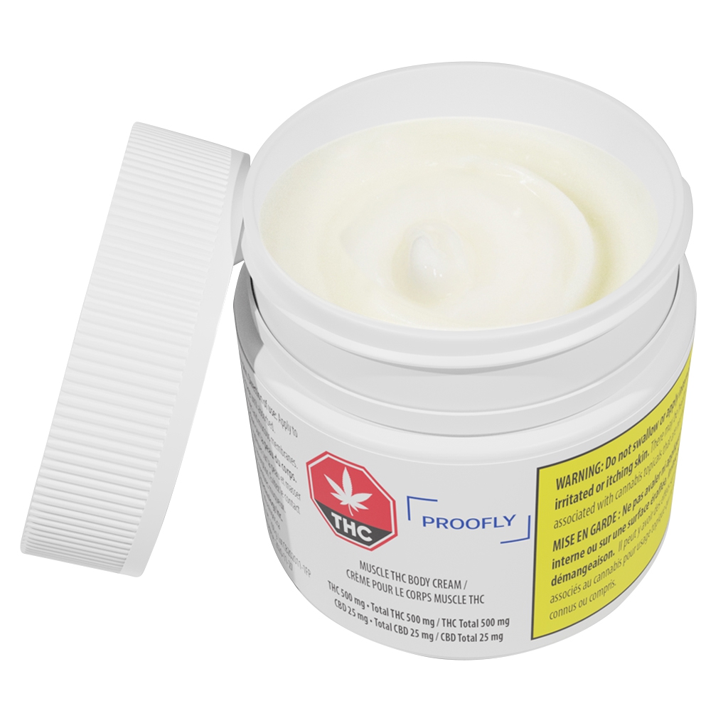 Muscle THC Body Cream 1x100g - Proofly